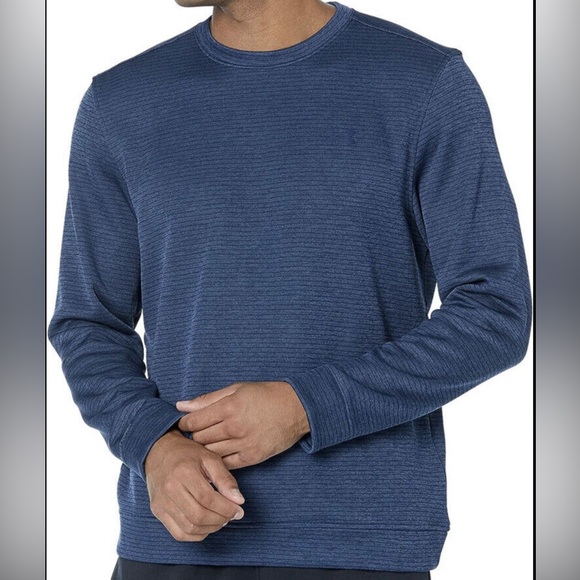 Under Armour Storm Fleece Crew Sweater Sz L - Picture 1 of 11
